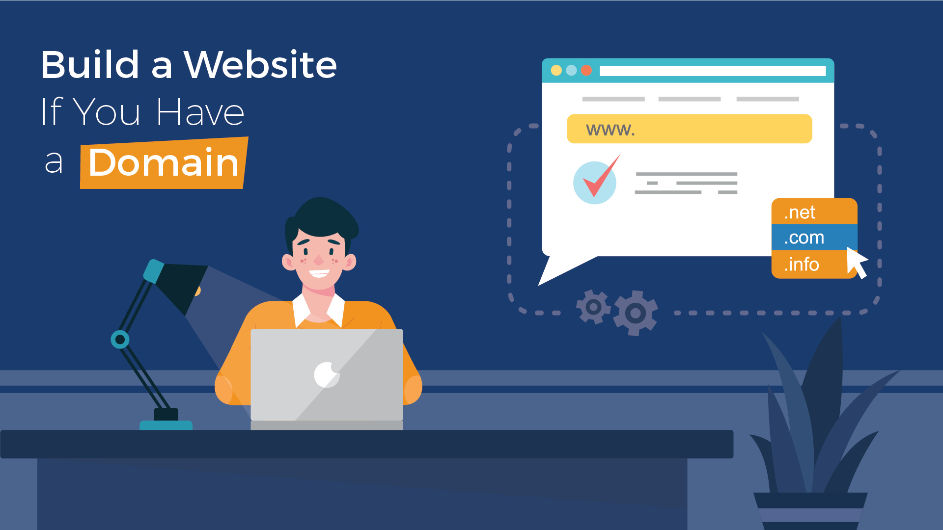 how to build a website once you have a domain