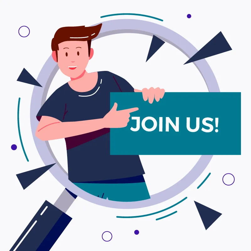 Join Us Vector