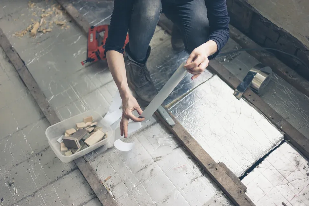 Professional Floor Insulation Installation image