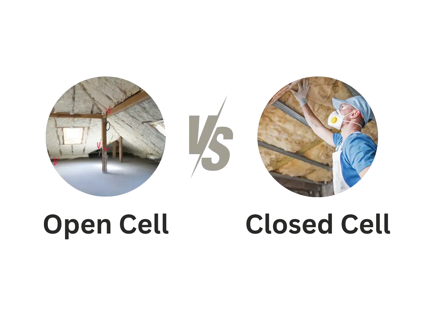 Closed-Cell vs. Open-Cell Spray