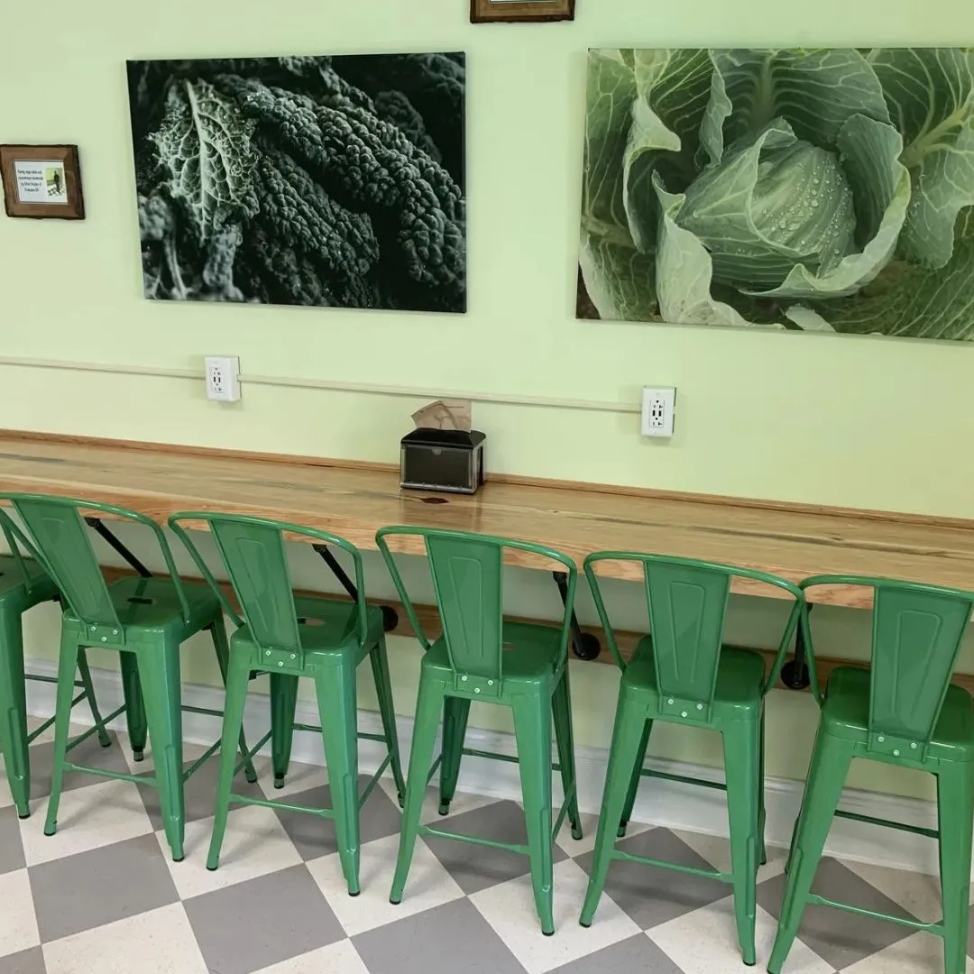 custom bar at foster the plant