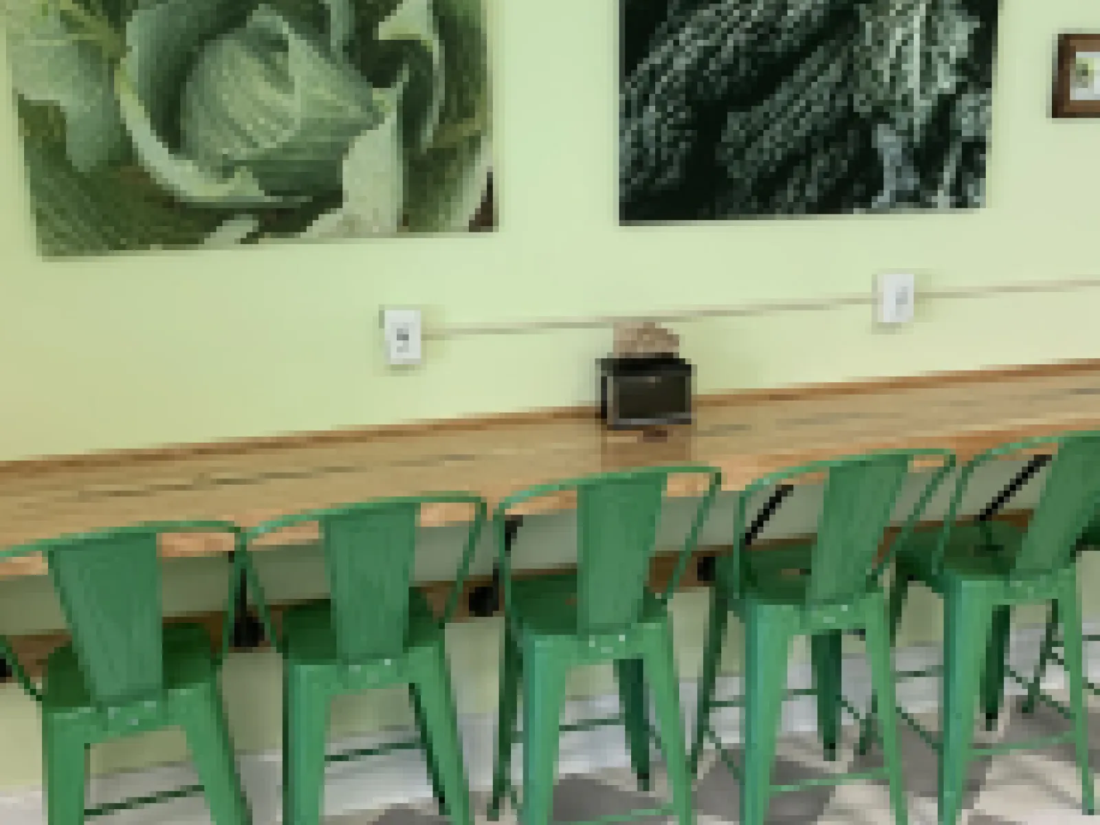 wood table