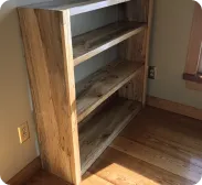 wood shelf