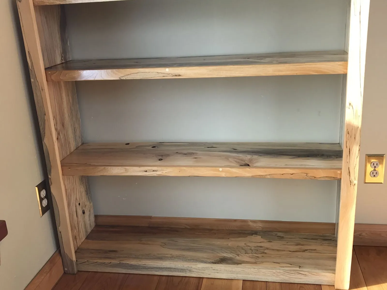 wood shelf