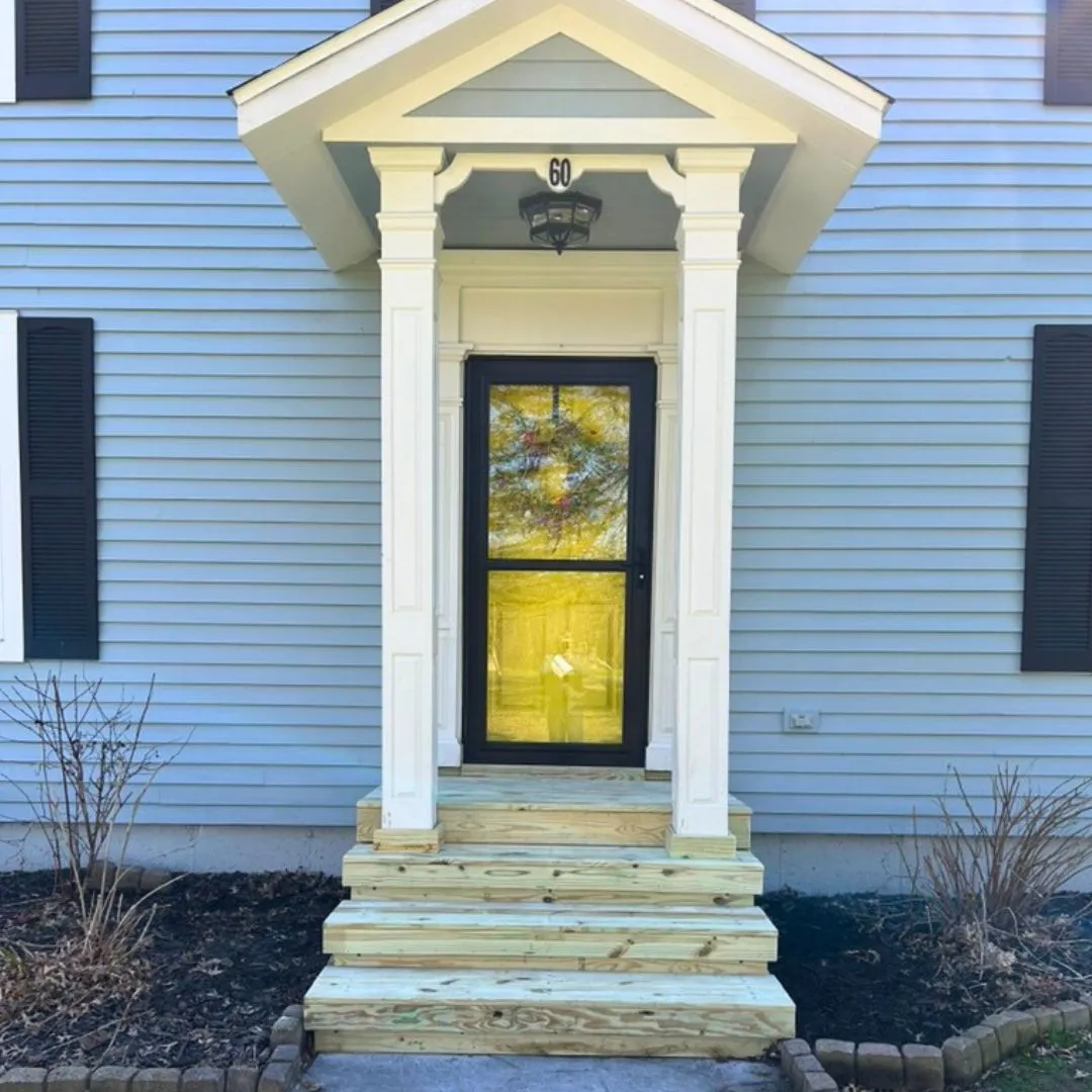 outdoor stairs rebuild