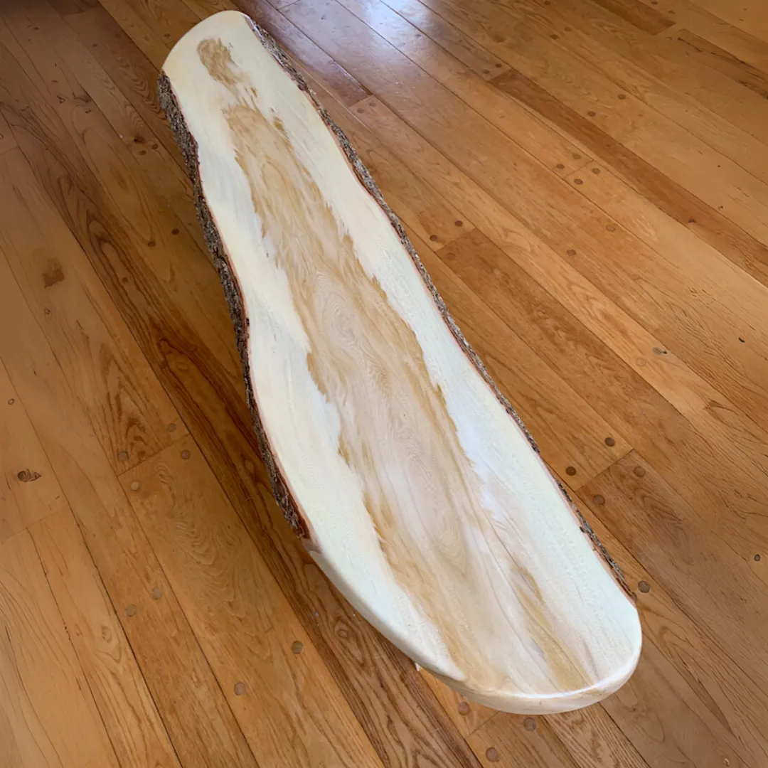 rough edge wood coffee table